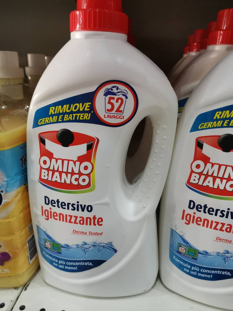 Omino Bianco 52 washes detersivo igenizzante – Eurostretcher